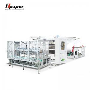 China High Productivity Air Consumption 160-200L/min V Folder Machine for Facial Tissue Folding supplier