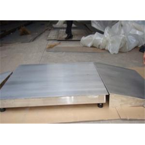 China Corrosion Resistant Industrial Floor Scale Stainless Steel 4 Load Cells supplier