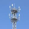 China 45m Q355b Radio Communication Towers Galvanized Three Legged Triangular wholesale