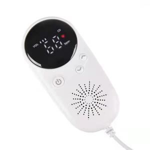 3.0MHz Home Pregnancy Doppler Heartbeat Monitor LCD Display No Radiation