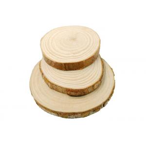 Diy Painting Pine Round Wood Piece Handmade Small Wooden Block