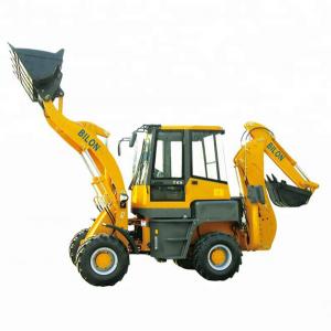 China Stable Running Small Backhoe Loader 1.6 Ton With 1600kg Operating Weight supplier