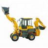 Stable Running Small Backhoe Loader 1.6 Ton With 1600kg Operating Weight