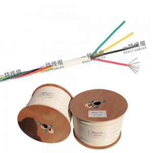 Exactcables 12xAWG24 CPR Eca Shielded/Unshielded Alarm Cable for Secure Alarm Systems