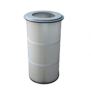 0.3um Porosity Pleated Air Cartridge Filter for Dust Filtration in Manufacturing Plant