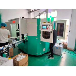 China 2-6 Colors Glass Bottle Screen Printing Machine, Printing Area 300mm X 200mm, Servo Driven rotary Printer supplier