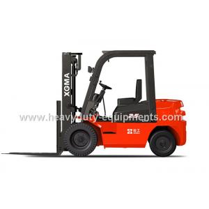 Diesel Power Type Industrial Forklift Truck Energy Saving With Safety Alarm Light