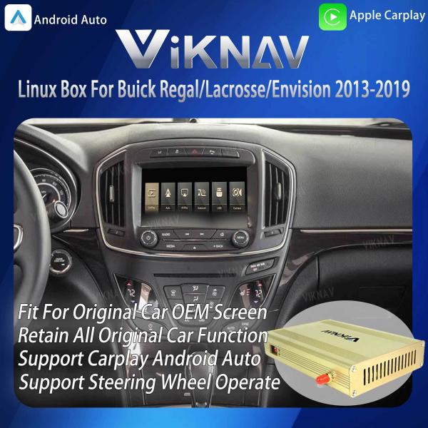 Viknav Linux Interface Box para el Buick Regal Lacrosse Envision 2013-2019