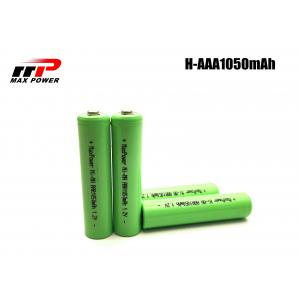 China 300 Cycles EN61951 1.2V 1050mAh NiMh AAA Batteries IEC supplier