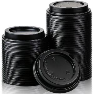China Plastic Biodegradable Coffee Lids , 90mm Eco Friendly Cup Lids For Takeaway Coffee Cup supplier