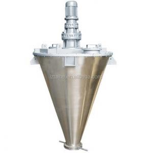 Conical Screw Mixer Twin Screw Laboratory Conical Mixer with Video Inspection