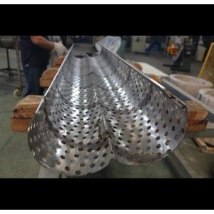 China Perforated Muffler Exhaust Pipe Panels Filters Strainers For Insulation supplier