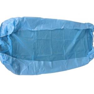 Clinic Disposable Surgical Drapes Blue Bed Covers With Elastic Fitted Bed Sheets