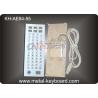 China Stainless steel 55 Keys customisable keyboard Metal PS / 2 , USB wholesale