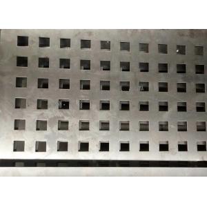 China Square Hole Perforated Steel Plate Galvanized Sheet For Architectural supplier