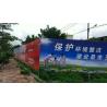 China Vinyl Outdoor Advertising Banners Environmental Protection Promotion Slogan wholesale
