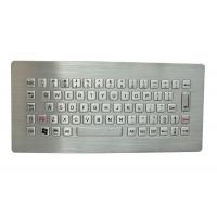 China Panel 304 Stainless Steel Keyboard 68 Keys Waterproof Wired Keyboard For Outdoor on sale