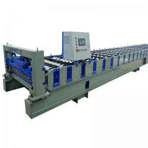Big Wave Corrugated Sheet Roll Forming Machine For Steel Warehouse