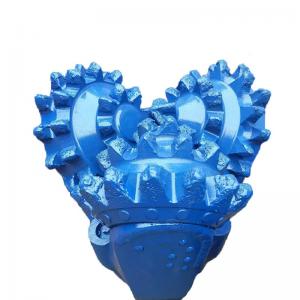 High Elasticity Blue   Steel Tooth Tricone Bit IADC 115  Oil Well Drill Head