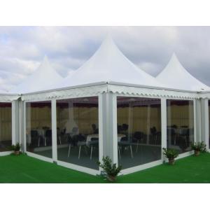 Big 3x3m 4x4m Outdoor Pagoda Tents UV - Resistant For 50 People
