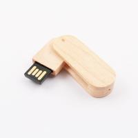 China Twist Shaped Maple Wooden Flash Drive Fast Reading 64GB 128GB 256GB 1TB on sale