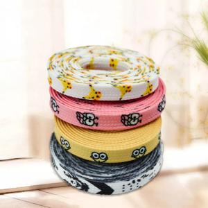 China Custom printed shoelace Jordan Max Pantone glitter shoelace Top Customized Boots Tie Item Time Sneaker charms flat shoelace wholesale