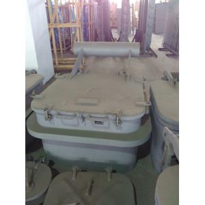 Customized Round Angles Marine Steel Hatch Cover Crude Oil Tanker Hatch Cover