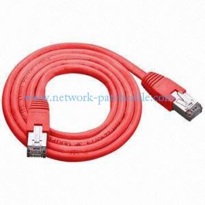 Gold Plated 1 foot / 2 foot Cat5e Patch Cables For LAN,  Video System