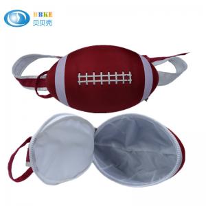 China Red Customized Rugby Sports Eva Bag / American Football Bag Waterproof supplier