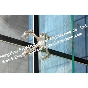 China Point Fixed Glass System Curtain Walls Cable Tensioned Façade Supporting Starglass System supplier