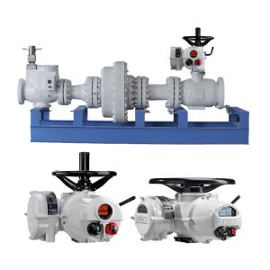 Rotork Electric Valve Actuators IQ IQT Multi-Turn Part-Turn Valve Actuators Flow Control China Natural Gas Regulator Skid