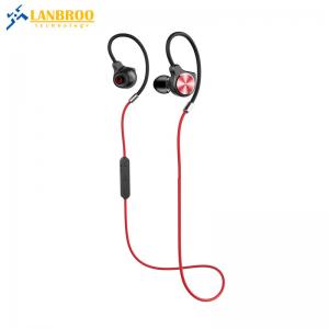 IPX7 waterproof bluetooth earphone sport mobile phone earhook headphone compatible iOS and android mobiles and tablets