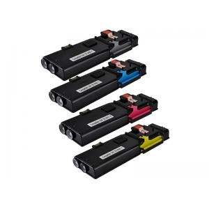Multicolor Dell C3760n C3765dnf Compatible Laser Toner  Refill Dell 3760 FDC