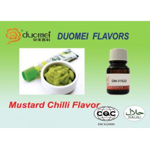 Mustard Chilli Taste Confectionery Flavours Colorless To Light Yellow
