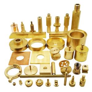 China Brass C26800 CNC Lathe Machining Parts C22000 Sheet Metal Fabrication supplier