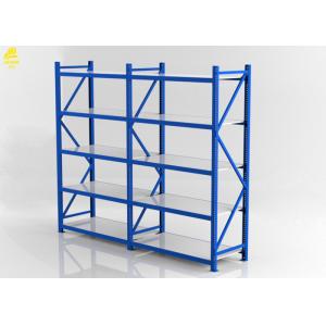 China 300KG / Laye Light Duty Storage Rack 2Mx0.6Mx2M Blue Color Steel Materials wholesale