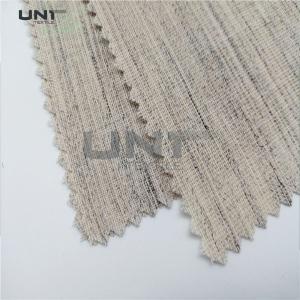 China woven fusing for chest piece of men's suit with various weight supplier
