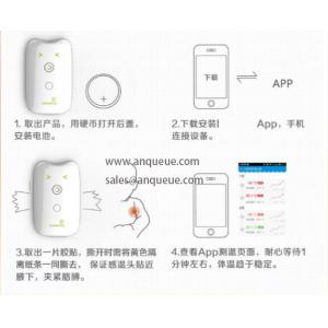 China Bluetooth thermometer,smart sensor infrared thermometer,baby instant thermometer supplier