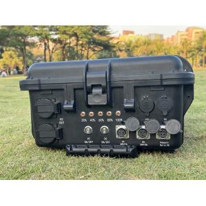 China Outdoor Camping Battery Power Generation System Solar Portable Generator for Emergency supplier