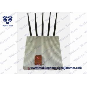 China 5 Band Remote Control Jammer Cellphone Lojack GPS Signal Jammer wholesale