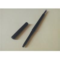 China Plastic Automatic Makeup Lip Pencil , Black Color Waterproof Lip Liner on sale