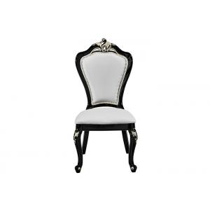 Strong And Durable White Leather Restaurant Chairs