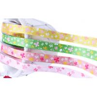 China Customized Print Satin  Ribbon with Logo For Wrapping Decoration Garment on sale