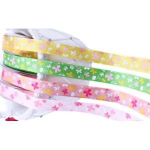 Customized Print Satin  Ribbon with Logo For Wrapping Decoration Garment