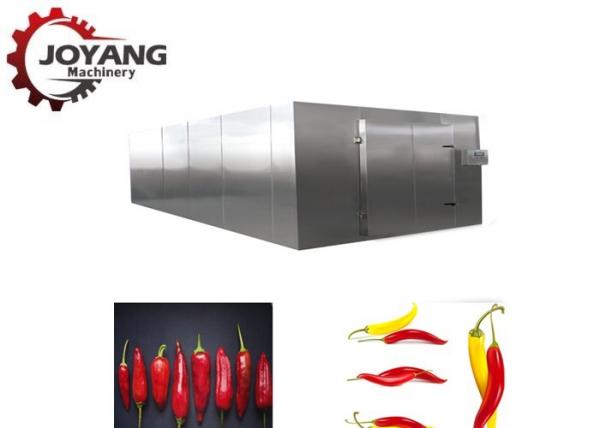 Fully Automatic Hot Air Dryer Machine Field Installation Heating Pump Chili