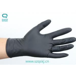 China 9 Good Conductivity Non Toxic No Allergic Nitrile Gloves For Factory Protection supplier