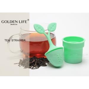 China Té Infuser, vida útil larga del silicón de las teteras de las tazas de las tazas de té del grano de las hojas intercambiables supplier
