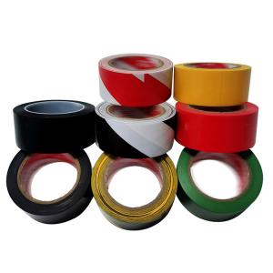 PVC Warning Tape Black Yellow Twill Color Blocking No Printing