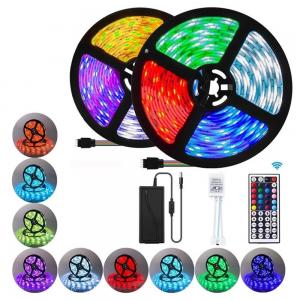 China RGB5050 Smart Led Strip Light 5 Meters Flexible Led Strip Lights APP Control supplier