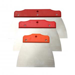 High Carbon Molded slip resistant handles Excellent balance and flex Japanese Steel Stain Free Bench Scraper